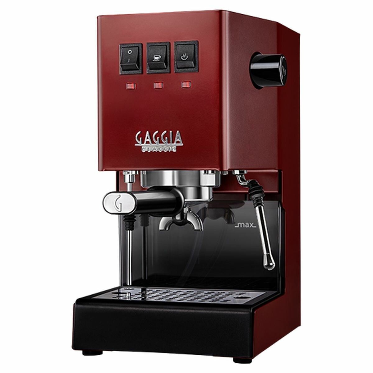 Gaggia | Coffee Maker | RI9481/12 Classic E24 | Pump pressure 15 bar | Built-in milk frother | Semi-automatic | Cherry Red