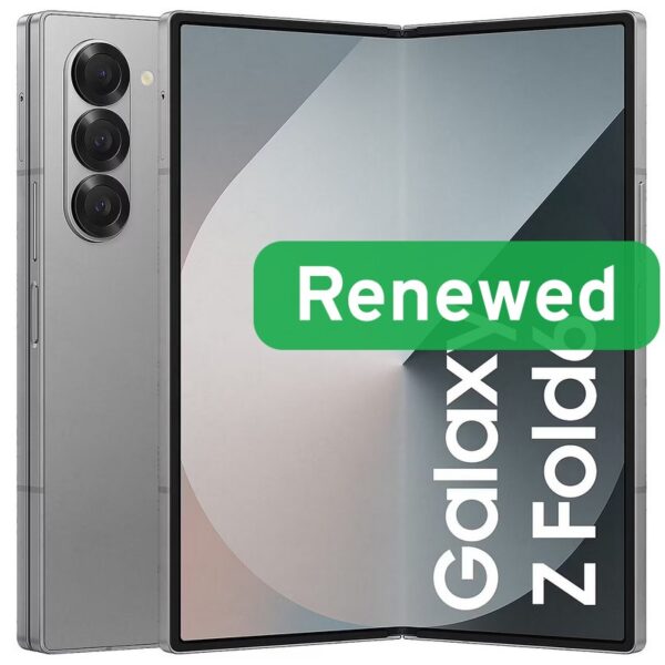 Samsung Renewed Grade B | Samsung Galaxy Z Fold 6 | Silver | 7.6 " | Dynamic AMOLED 2X | 256 GB | 5G | Android