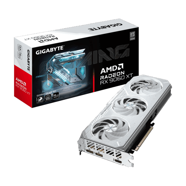Gigabyte Radeon RX 9060 XT GAMING OC ICE 16G | AMD | 16 GB | Radeon RX 9060 XT | GDDR6 | HDMI ports quantity 1 | PCI-E 5.0