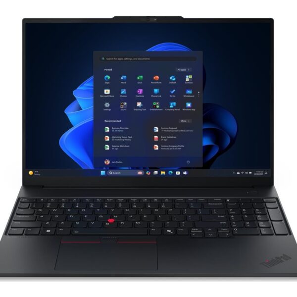 Lenovo ThinkPad E16 Gen 3 16 WUXGA ULT7-258V/32GB/512GB/Intel Arc Graphics 140V/WIN11 Pro/Nordic Backlit kbd/Black/FP/3Y Warranty | Lenovo