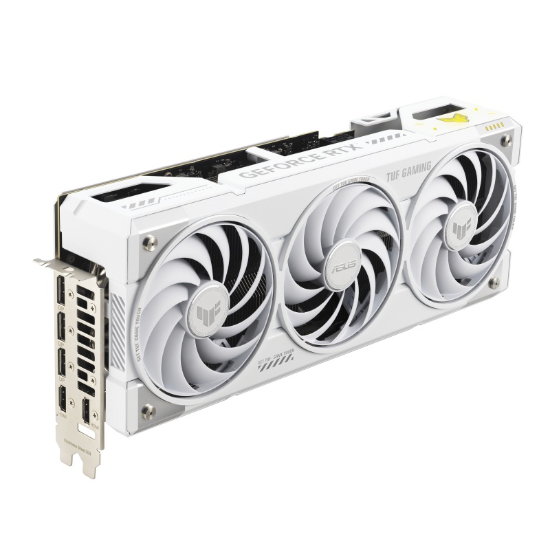 Asus TUF Gaming GeForce RTX 5070 Ti 16GB GDDR7 BTF White OC Edition | NVIDIA | 16 GB | GeForce RTX 5070 Ti | GDDR7 | HDMI ports quantity 2 | PCI Express 5.0 - Image 3