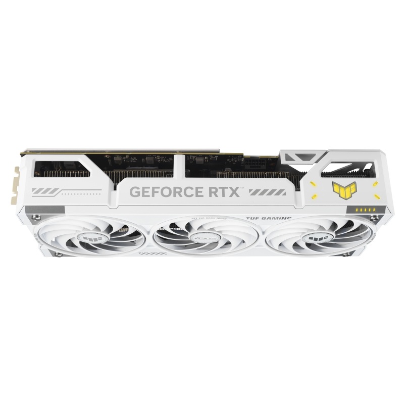 Asus TUF Gaming GeForce RTX 5070 Ti 16GB GDDR7 BTF White OC Edition | NVIDIA | 16 GB | GeForce RTX 5070 Ti | GDDR7 | HDMI ports quantity 2 | PCI Express 5.0 - Image 5