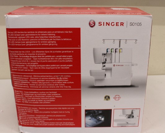 SALE OUT. Singer DAMAGED PACKAGING