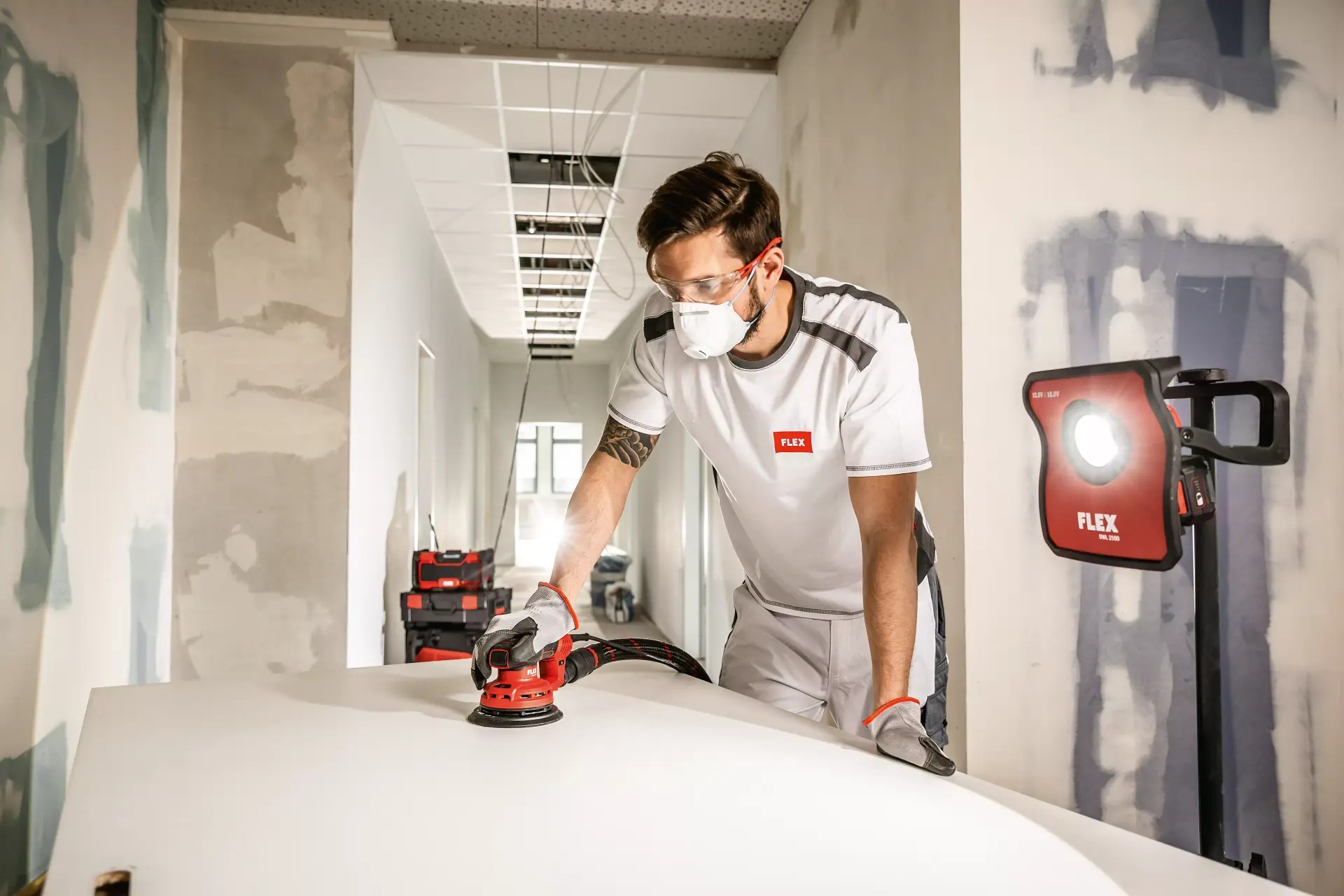 Flex | Powerful Random-orbit Sander with Speed Sontrol, 150 mm | ORE 3-150 EC - Image 8