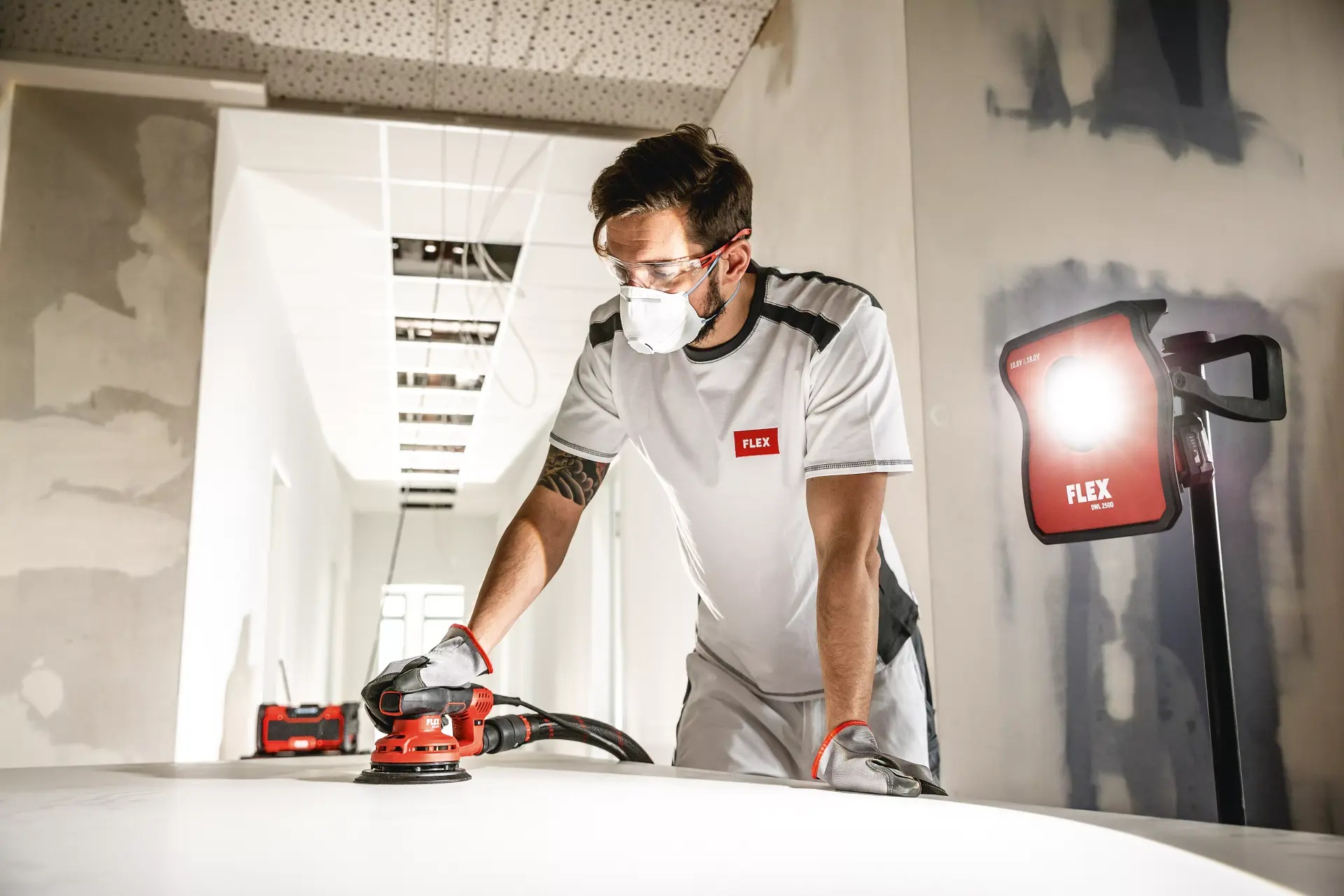 Flex | Powerful Random-orbit Sander with Speed Sontrol, 150 mm | ORE 3-150 EC - Image 9