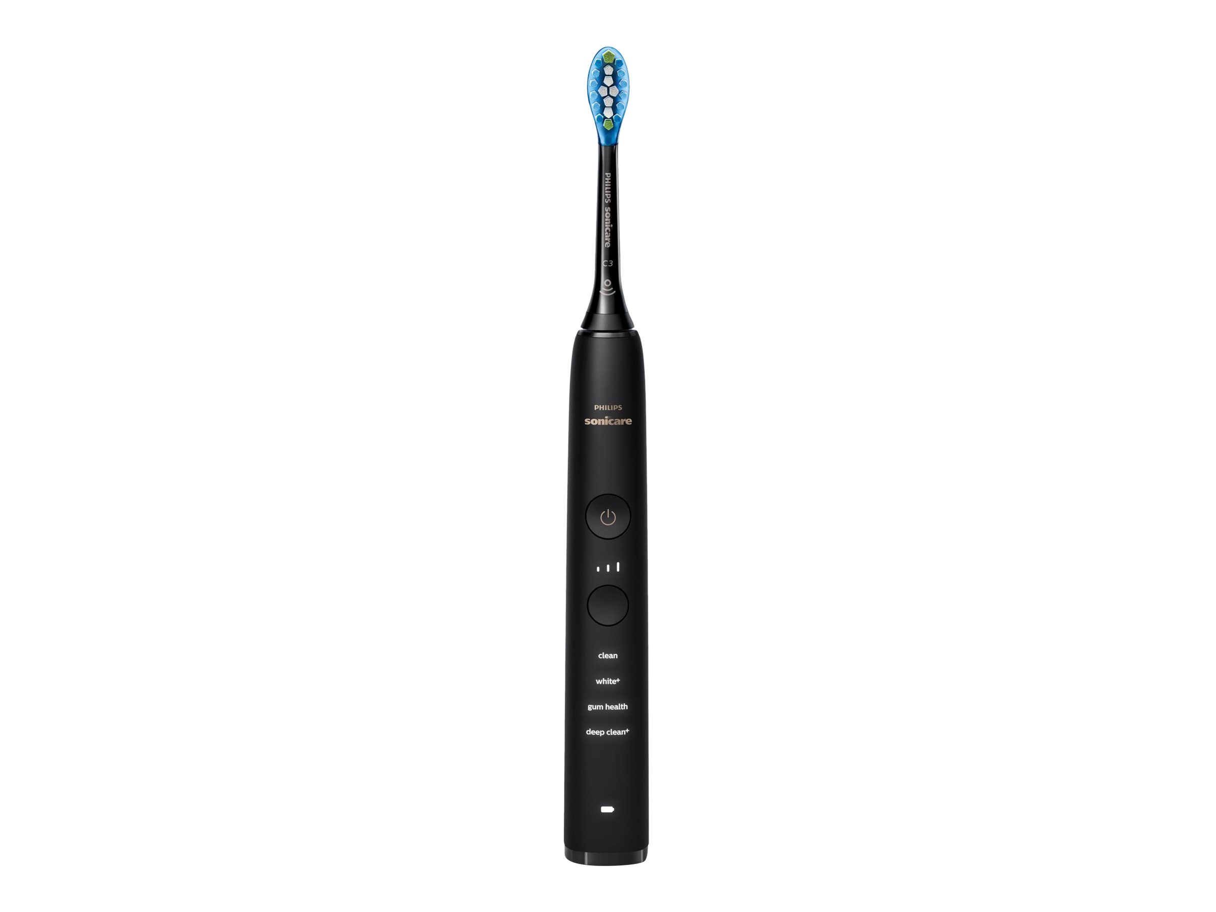 Philips hbrushes, 2-pack | HX9914/57 Sonicare DiamondClean 9000 | Rechargeable | For adults | Number of brush heads included 2 | Number of teeth brushing modes 4 | Black/White - Image 4