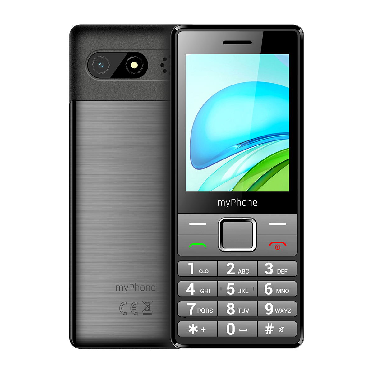 myPhone 7340 LTE | Silver | 2.8 " | IPS | 48 MB | 128 MB | Dual SIM | 3G | Main camera resolution 2 MP | 1400 mAh - Image 13