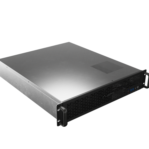 Lanberg Rackmount Server Chassis ATX 520/12 19"/2U | SC01-5202-12B | Black