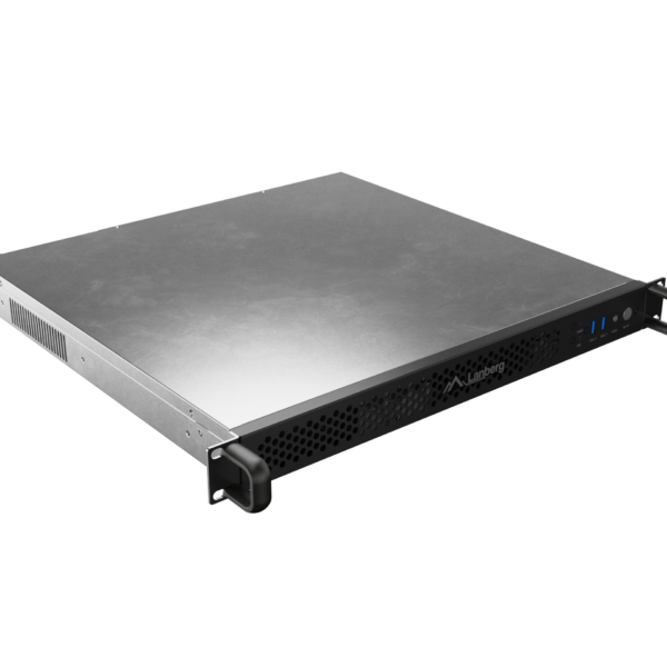 Lanberg Rackmount server chassis ATX 420/10 19"/1U | SC01-4201-10B | Black