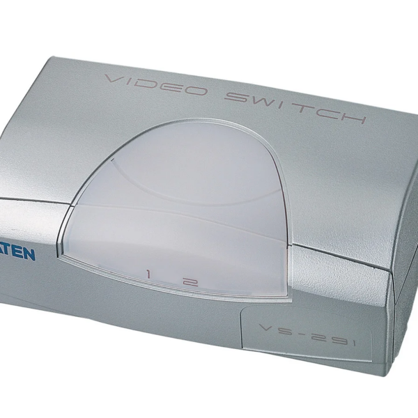 Aten Video switch - 2 ports | VS291-A7-G | 2 x VGA