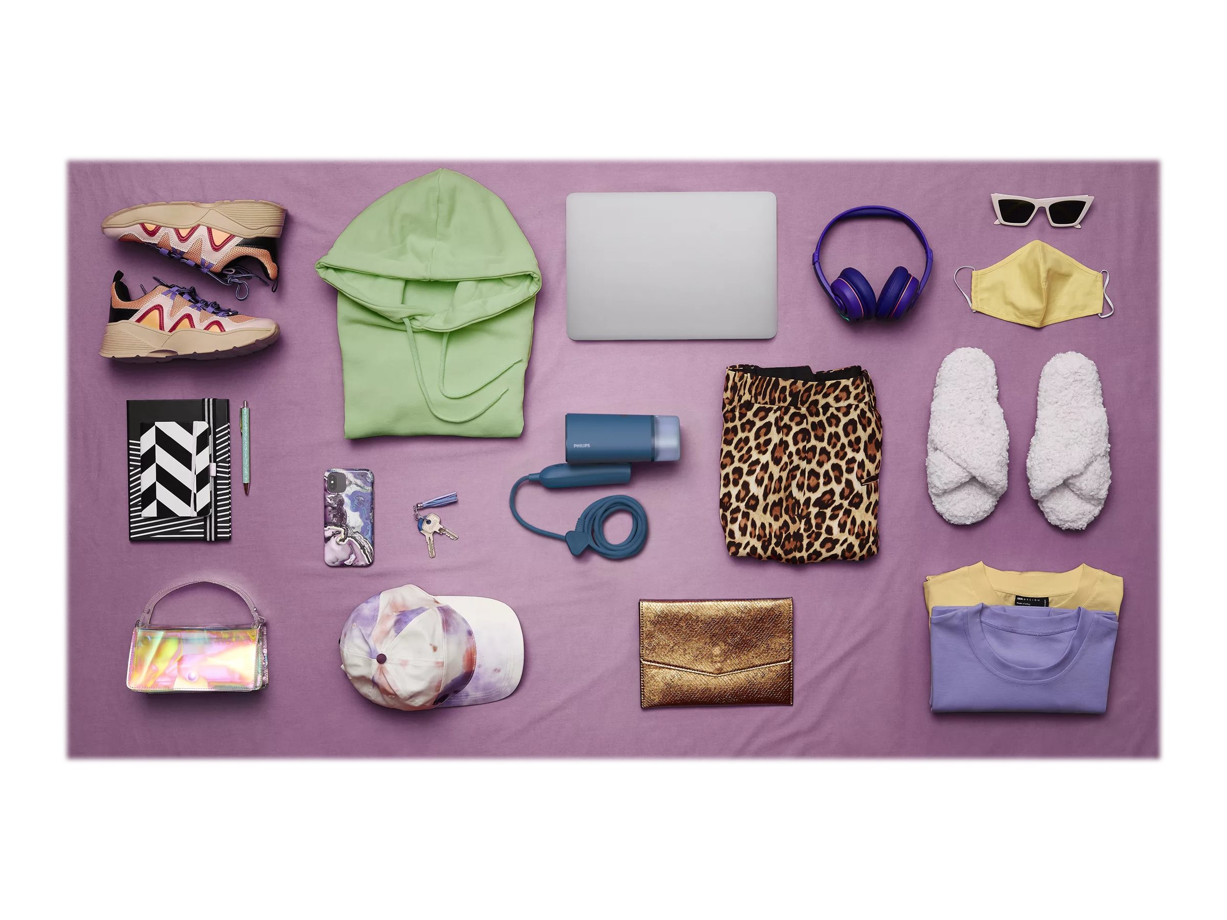 Philips | Steamer | STH3000/20 | Handheld | 1000 W | 0.1 L | 20 g/min | Blue - Image 12