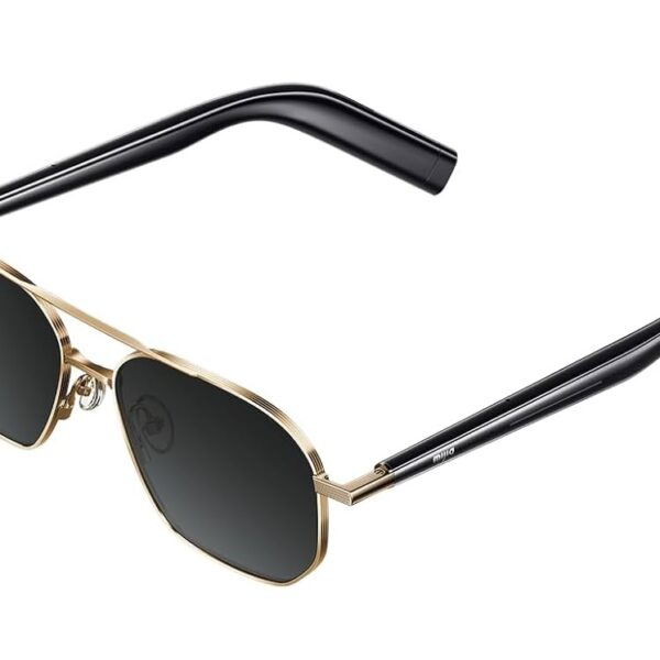 Xiaomi | Smart Audio Glasses | Mijia Pilot-Style | Bluetooth | Open-Ear | Microphone | Gold | Noise canceling | Wireless