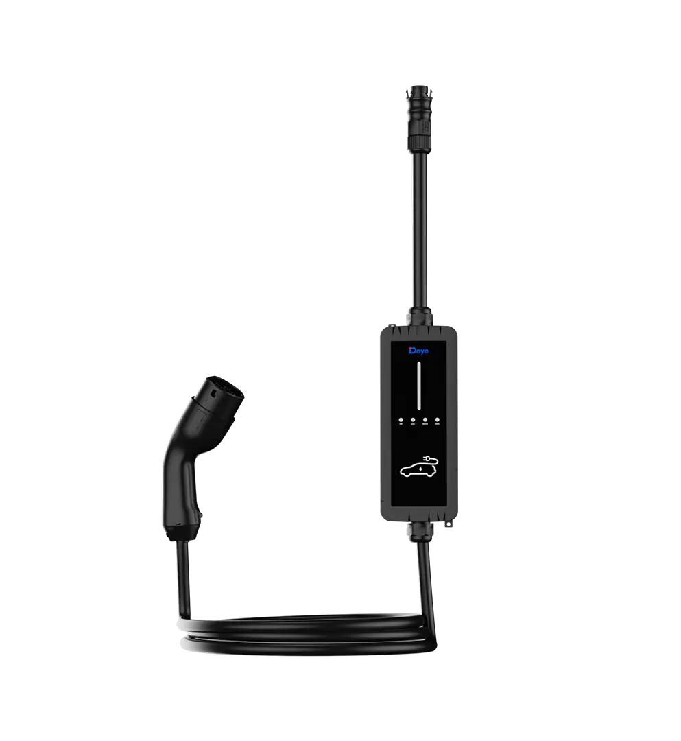 Deye EV Charger AC Three-Phase 400V | SUN-EVE22K01-EU-AC | 22 kW | 4.2 m | Black