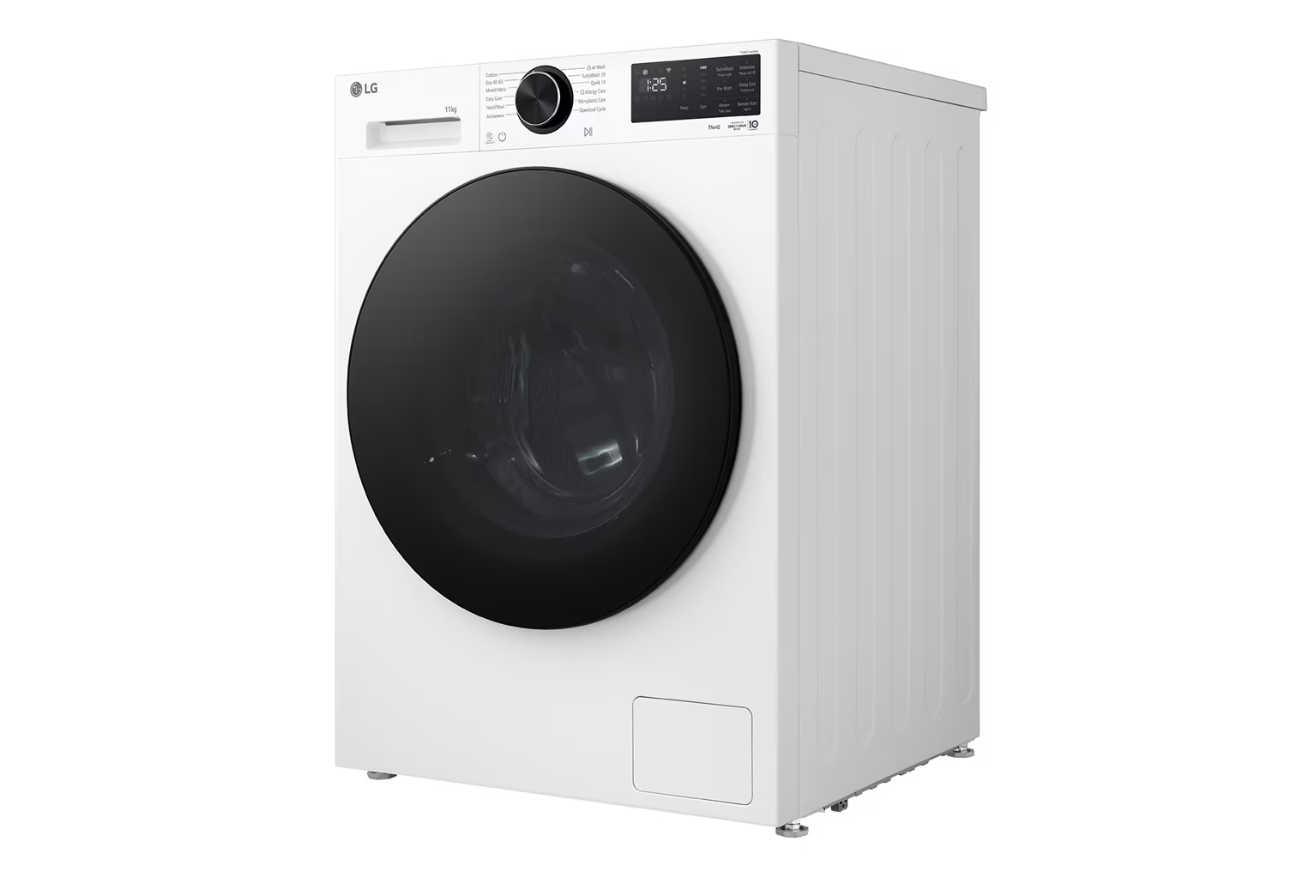 LG Washing machine | F4X5011TWB | Energy efficiency class A | Front loading | Washing capacity 11 kg | 1400 RPM | Depth 57 cm | Width 60 cm | Display | LED | Steam function | Direct drive | Wi-Fi | White - Image 21