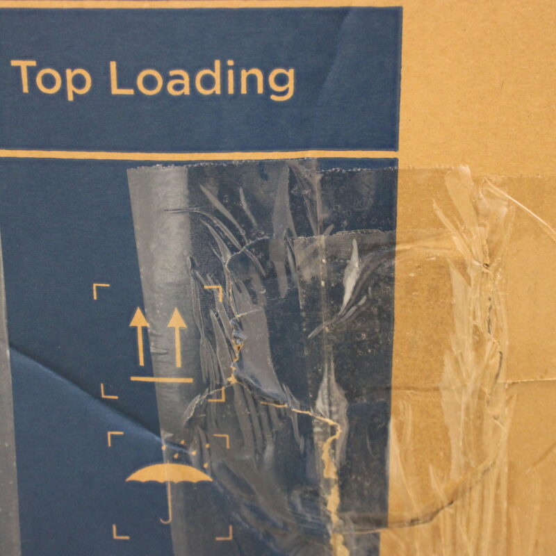 SALE OUT. Midea Washing Machine | MF100T60B/W-HR | Energy efficiency class A | Top loading | Washing capacity 6 kg | 1200 RPM | Depth 61 cm | Width 40 cm | Display | LED | Steam function | White | DAMAGED PACKAGING, DAMAGED PAINT ON THE RIGHT SIDE - Image 2