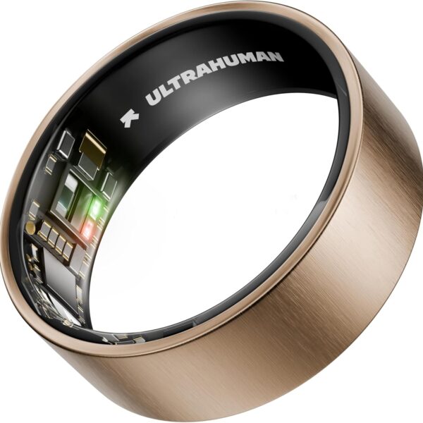 Ultrahuman | Ring Air | Brushed Rose Gold | Size 6 | Smart Ring