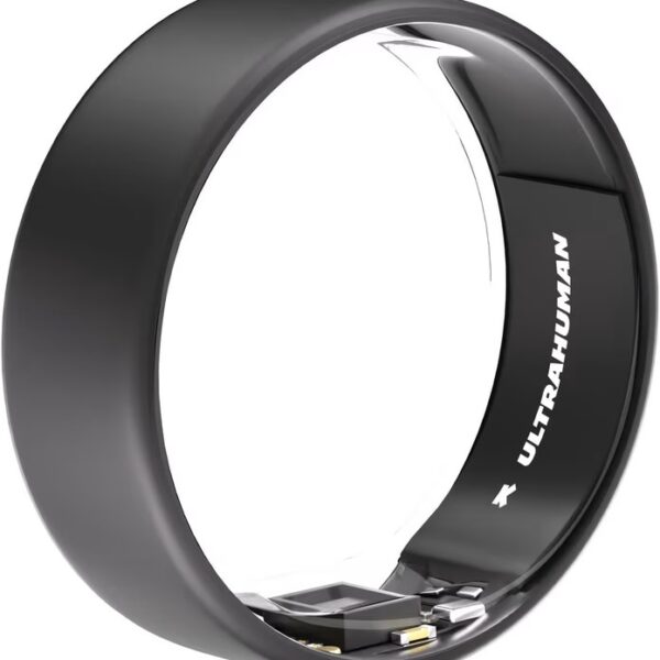 Ultrahuman | Ring Air | Matte Grey | Size 11 | Smart Ring