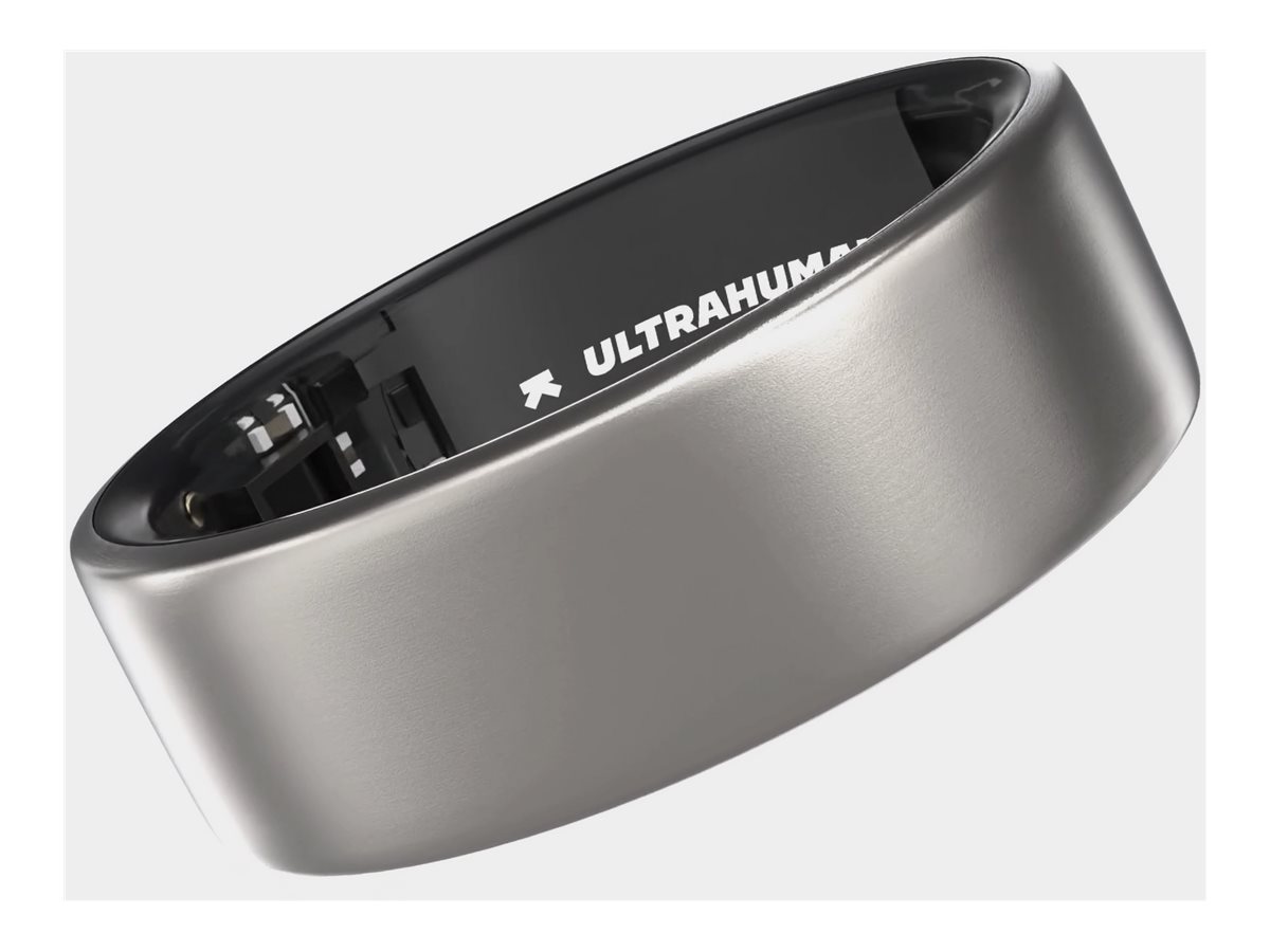 Ultrahuman | Ring Air | Raw Titanium | Size 6 | Smart Ring - Image 6