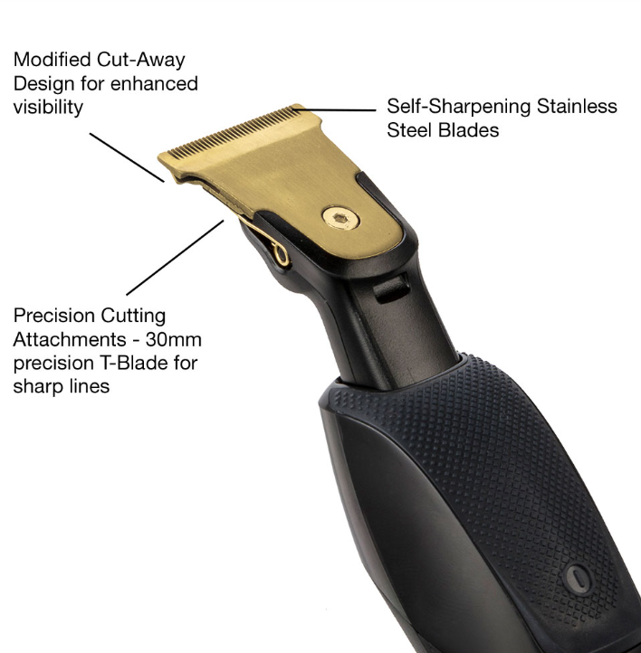 Remington | Trimmer | MB7000 T-Series Ultimate Precision | Cordless | Number of length steps 6 | Black - Image 5