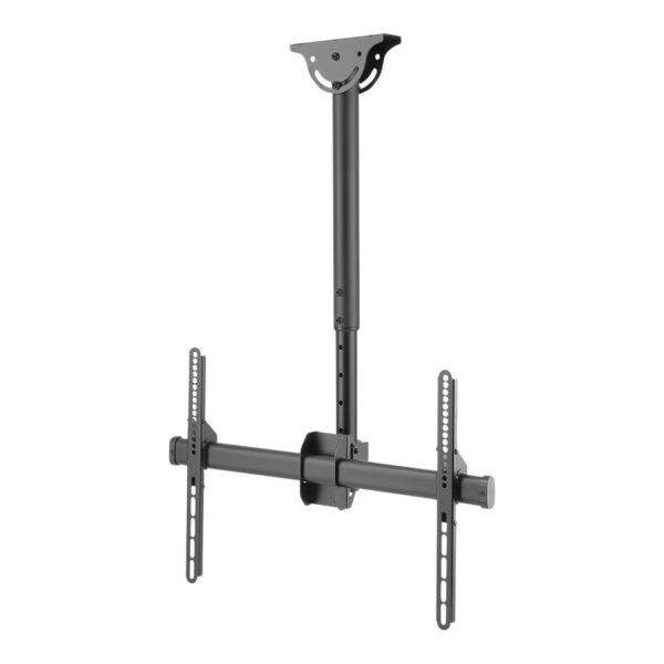 DIGITUS Universal TV Ceiling Mount with Telescopic Height-Adjustment