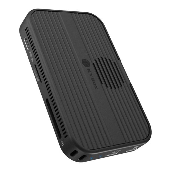 Raidsonic Travel Dock 7-in-1, M.2 SSD | IB-DK4071M-CU31