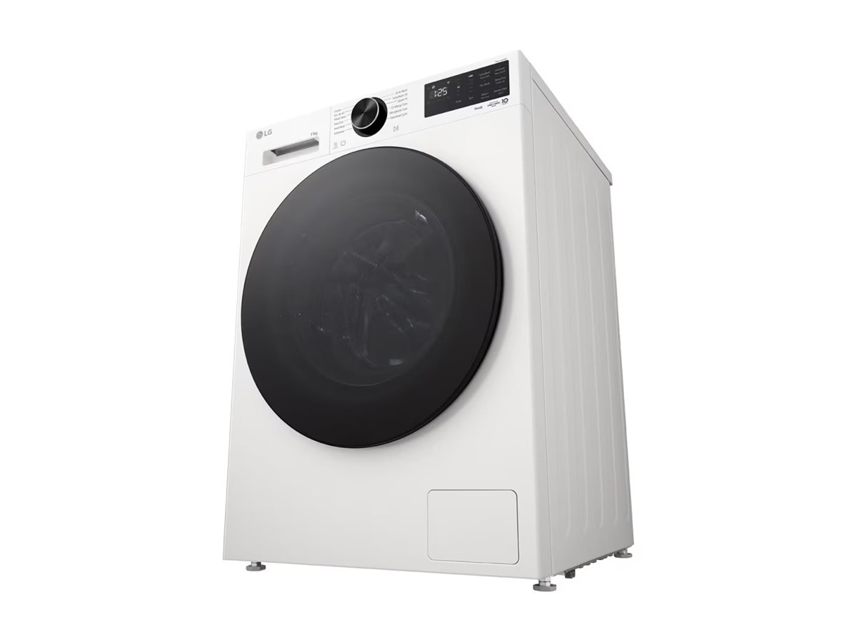 LG Washing machine | F4X5011TWB | Energy efficiency class A | Front loading | Washing capacity 11 kg | 1400 RPM | Depth 57 cm | Width 60 cm | Display | LED | Steam function | Direct drive | Wi-Fi | White - Image 6