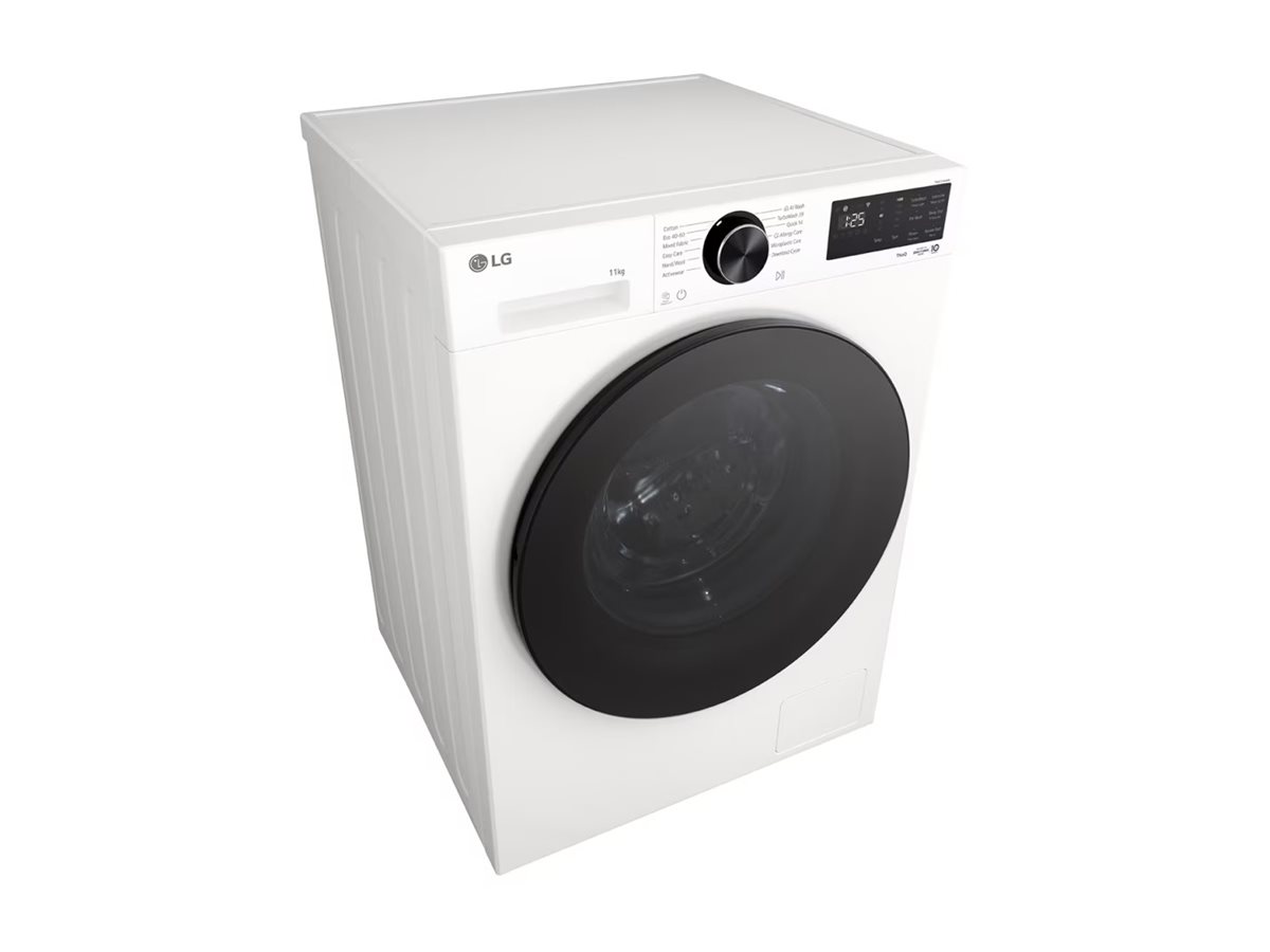 LG Washing machine | F4X5011TWB | Energy efficiency class A | Front loading | Washing capacity 11 kg | 1400 RPM | Depth 57 cm | Width 60 cm | Display | LED | Steam function | Direct drive | Wi-Fi | White - Image 10