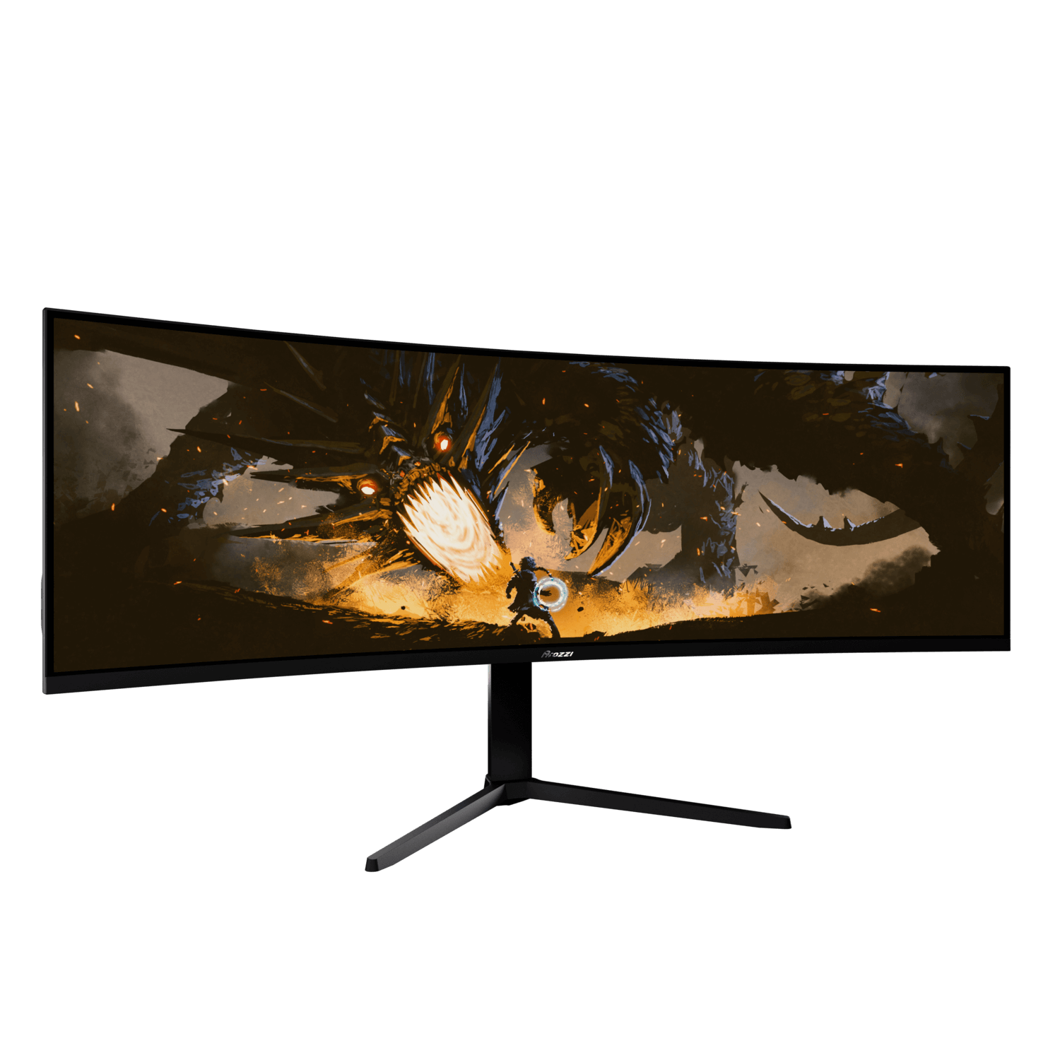 Arozzi Nova | 49 " | VA | 32:9 | 165 Hz | 4 ms | 5120 x 1440 pixels | 350 cd/m² | HDMI ports quantity 2 | Black - Image 3