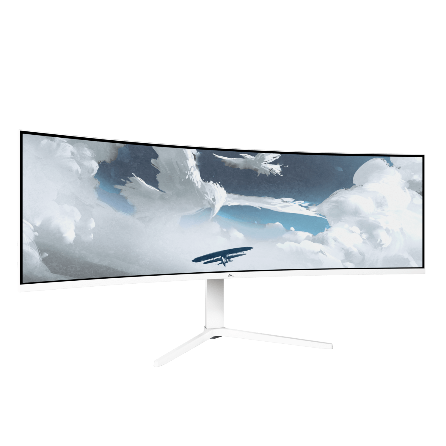 Arozzi Nova | 49 " | VA | 32:9 | 165 Hz | 4 ms | 5120 x 1440 pixels | 350 cd/m² | HDMI ports quantity 2 | White - Image 3
