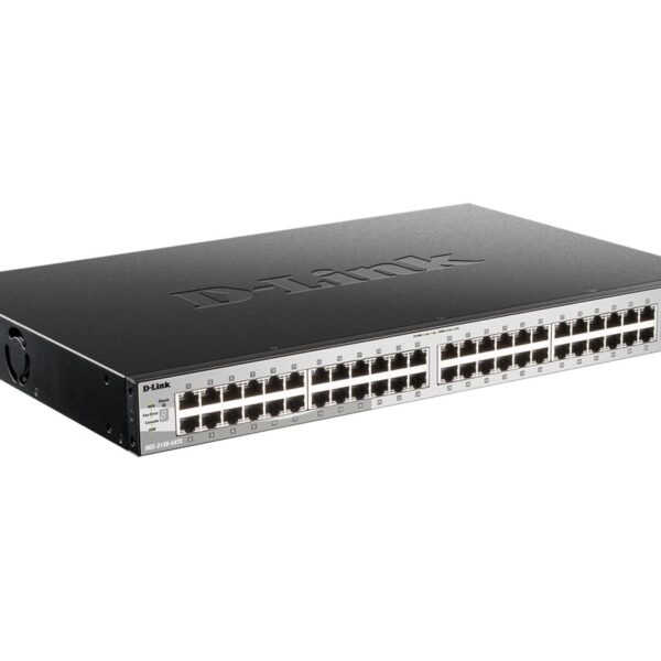 D-LINK DGS-3130-54TS, L2+ Managed Switch with 48 10/100/1000Base-T ports and 2 10GBase-T ports and 4 10GBase-X SFP+ ports | D-Link