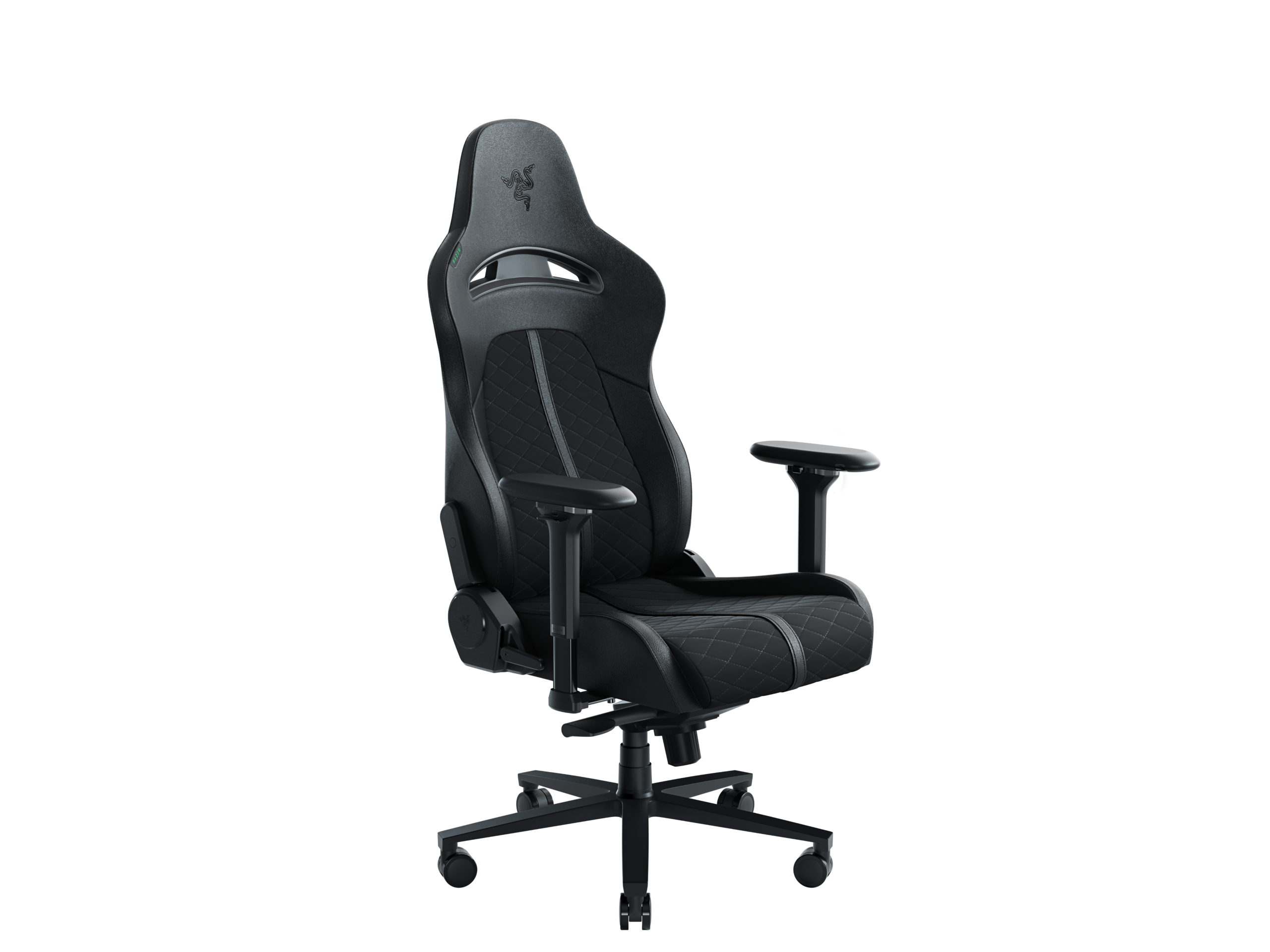 Razer Enki Ergonomic Gaming Chair EPU Synthetic Leather; Steel | Black - Image 3