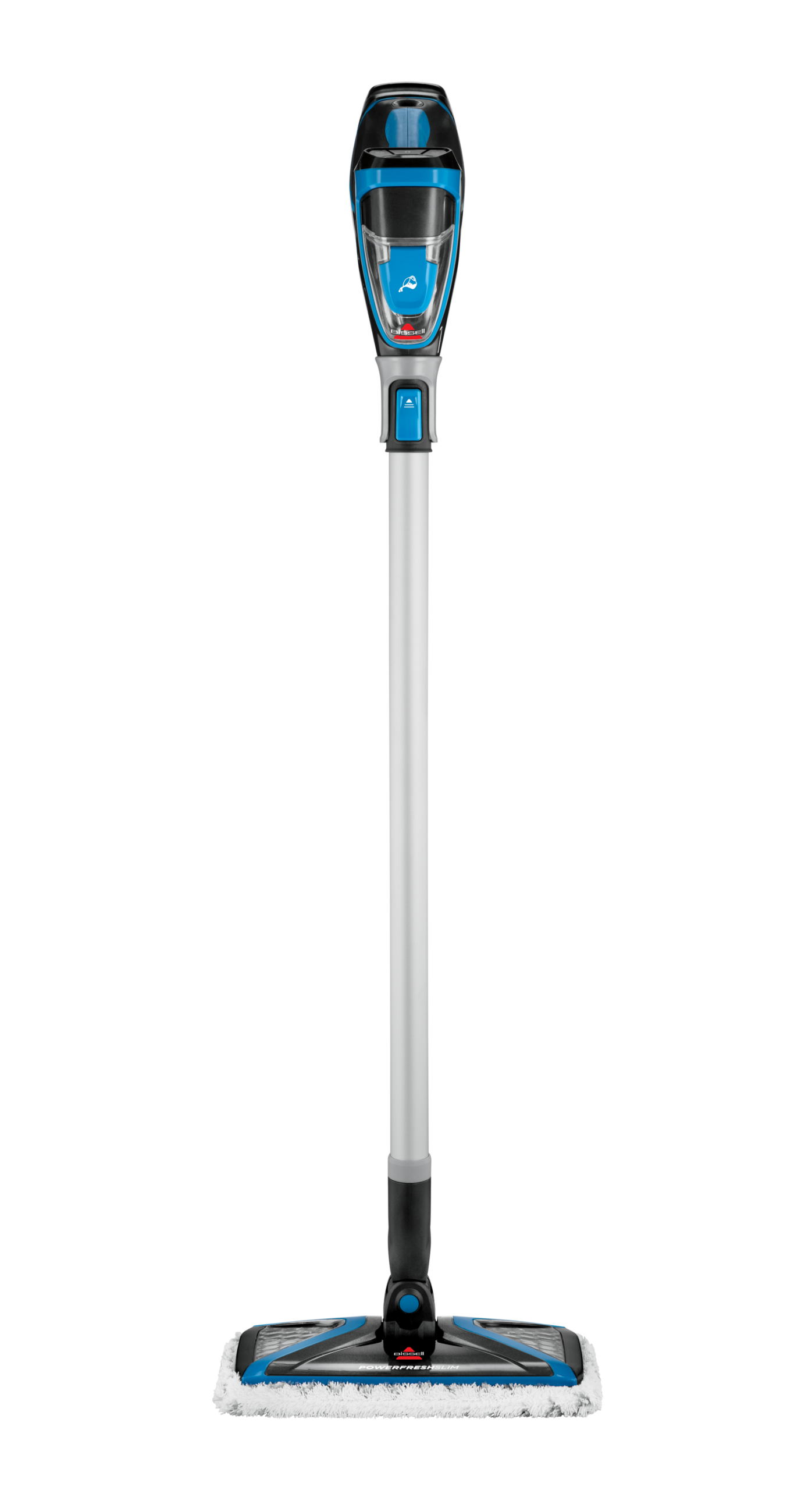 Bissell PowerFresh SlimSteam Mop | 4268N | Power 1600 W | Steam pressure 0.78/0.9 bar | Water tank capacity 0.3 L | Titanium/Bossanova Blue - Image 2