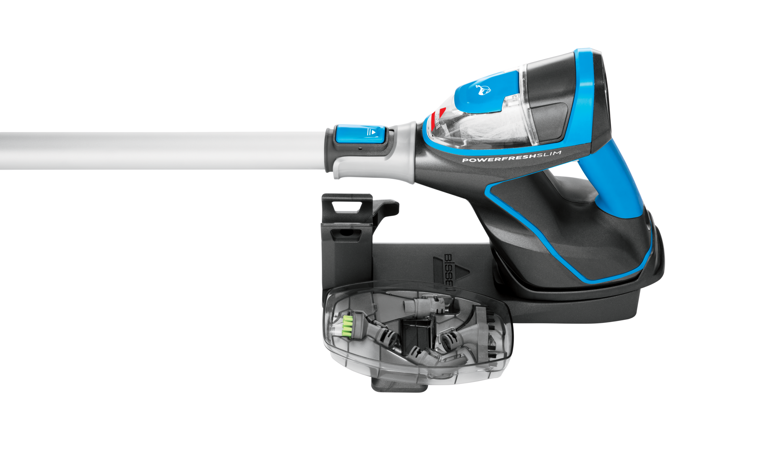 Bissell PowerFresh SlimSteam Mop | 4268N | Power 1600 W | Steam pressure 0.78/0.9 bar | Water tank capacity 0.3 L | Titanium/Bossanova Blue - Image 6