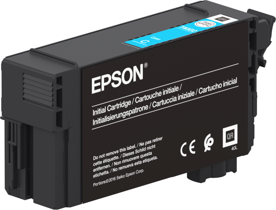 Epson Singlepack UltraChrome XD2 | T40C240 | Ink cartrige | Cyan