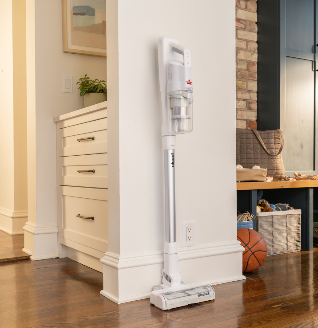 Bissell Stick Vacuum | PowerClean | Cordless operating | 200 W | Operating time (max) 40 min | Warm White/Gray/Sparkling Silver - Image 5