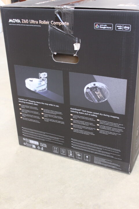 SALE OUT. MOVA Z60 Ultra Roller Complete Robot Vacuum, White | MOVA Robot Vacuum | Z60 Ultra Roller Complete | Wet&Dry | 6400 mAh | Dust capacity 3.2 L | 28000 Pa | White | DAMAGED PACKAGING - Image 6