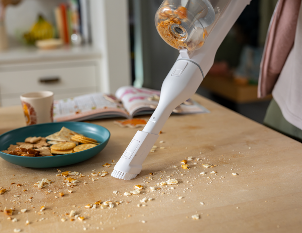 Bissell Stick Vacuum | PowerClean | Cordless operating | 200 W | Operating time (max) 40 min | Warm White/Gray/Sparkling Silver - Image 11