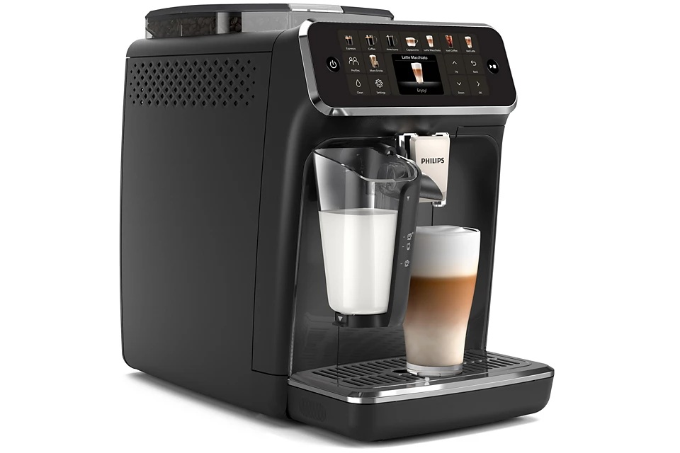 Philips | Coffee maker | EP5541/50 | Pump pressure 15 bar | Built-in milk frother | Fully Automatic | 1500 W | Black - Image 4