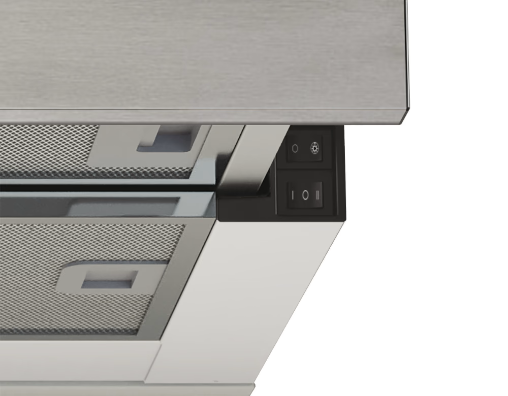 Candy Hood | CBT625/2X/1 | Telescopic | Energy efficiency class B | Width 60 cm | 332 m³/h | Mechanical | LED | Stainless steel - Image 5