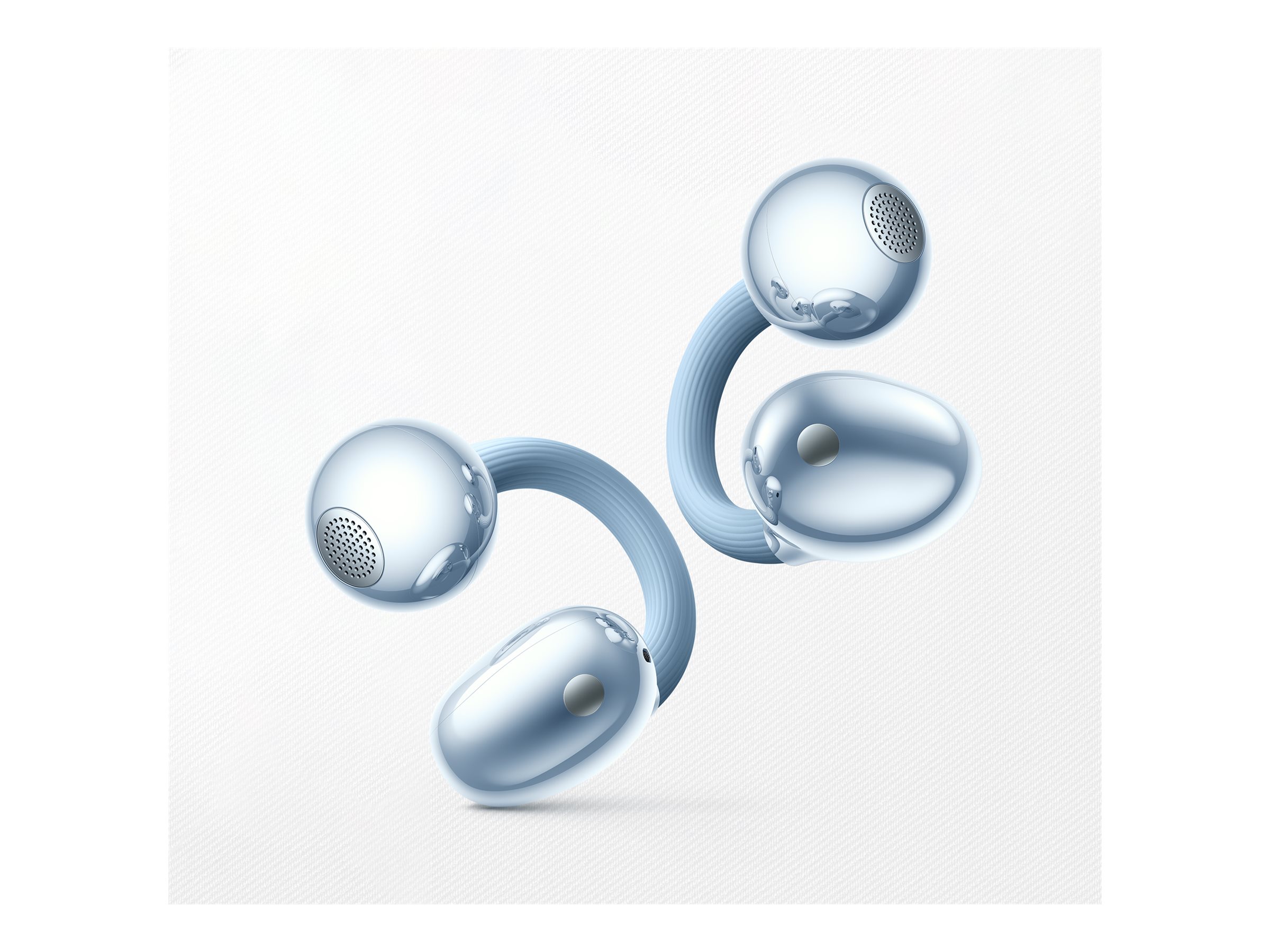 Huawei | Earbuds | FreeClip 2 | Bluetooth | Open-Ear | Blue | Noise canceling | Wireless - Image 2
