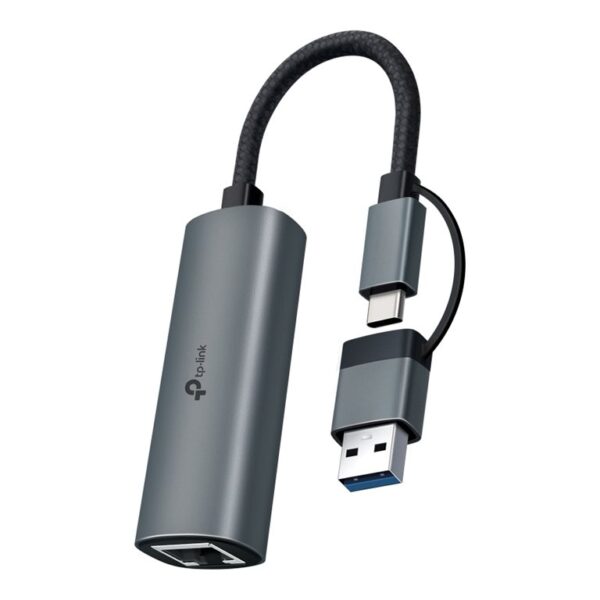 TP-LINK USB Type-C to 2.5 Gigabit Ethernet Network Adapter | UE310C | Ethernet LAN (RJ-45) ports 1 | MU-MiMO No | no PoE | USB 3.0 Type-C