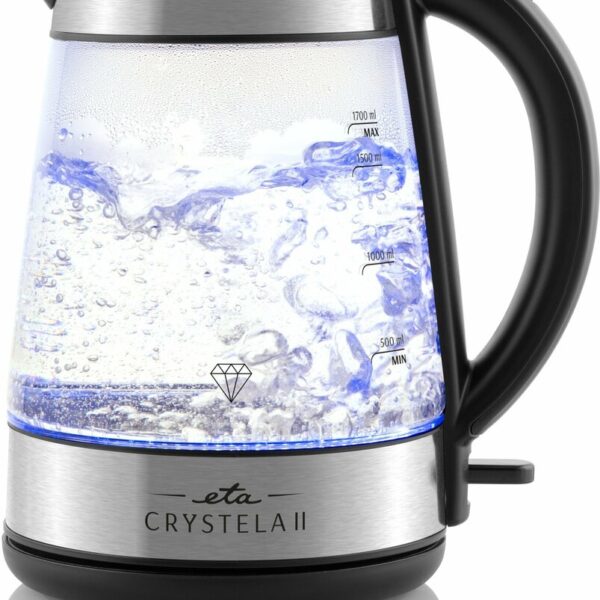 ETA ETA115490000 Crystela Glass kettle, 1.7 L, 2200 W | ETA