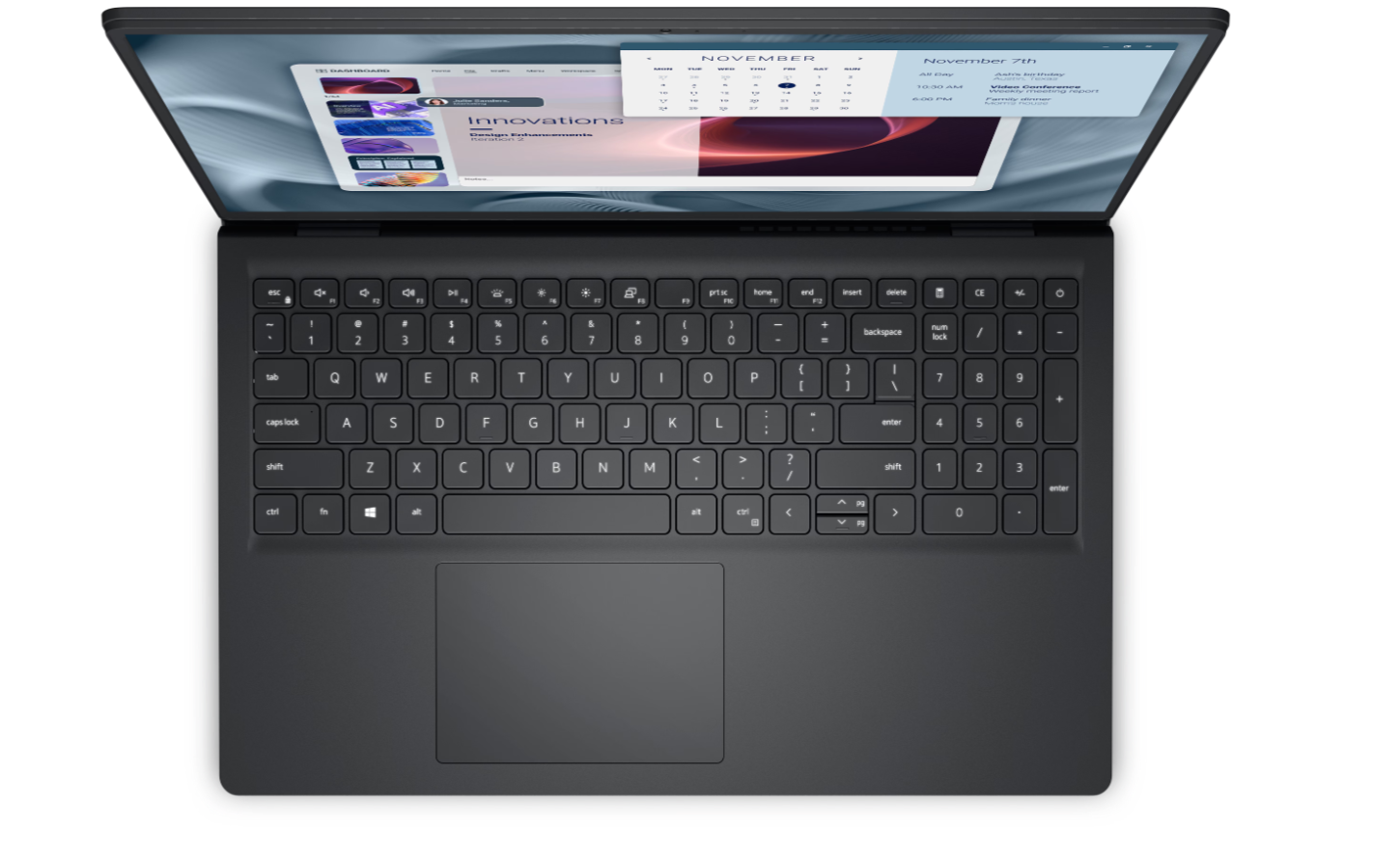 Dell Pro 15 Essential PV15250 | Carbon Black | 15.6 " | WVA | FHD | 1920 x 1080 pixels | Anti-glare | Intel Core i7 | i7-1355U | 16 GB | DDR5 | Solid-state drive capacity 1000 GB | Intel UHD Graphics | Windows 11 Home | 802.11ax | Keyboard language English | Warranty 36 month(s) | Battery warranty 12 month(s) - Image 4