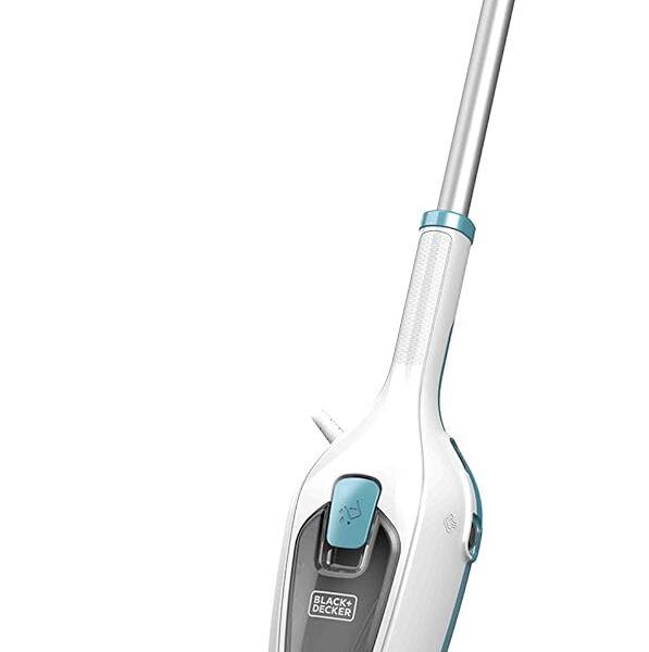BLACK & DECKER Steam mop | FSM13E1-QS | Power 1300 W | Water tank capacity 0.38 L | White