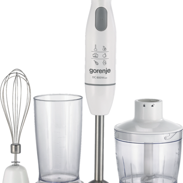 Gorenje Hand Blender | HBC804QW | Hand Blender | 800 W | Jar capacity 0.5 L | White