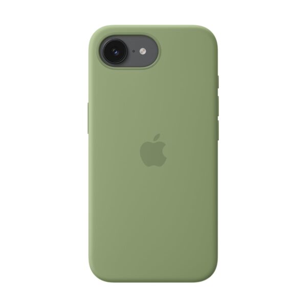 Apple iPhone 17e Silicone Case with MagSafe – Light Moss | Apple
