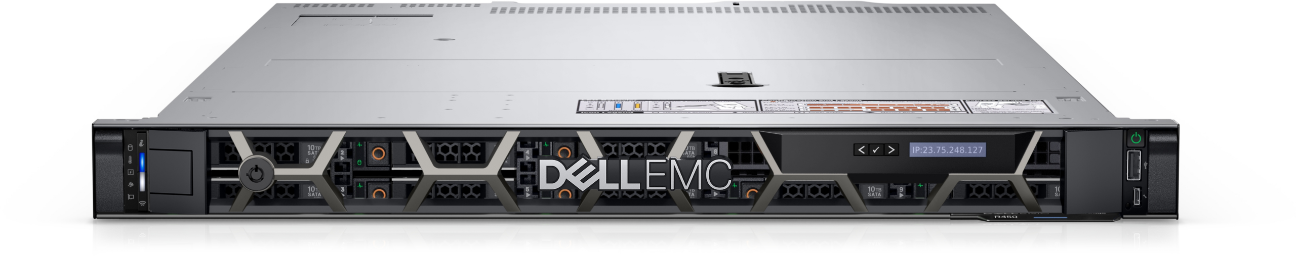 Dell | PowerEdge | R450 | Rack (1U) | Intel Xeon | 2 | Silver 4310 | 12C | 24T | 2.1 GHz | No RAM, No HDD | Up to 4 x 3.5" | Hot-swap drive bays | PERC H755 8GB | iDRAC9 Enterprise | Power supply 2x600 W | Sliding Rails | No OS | Warranty Basic NBD 36 month(s) - Image 2