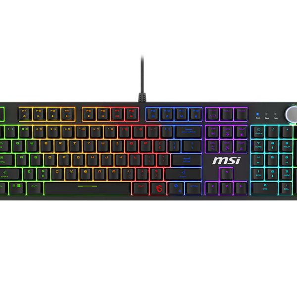 MSI FORGE GK320 RED US | Gaming keyboard | Wired | US | Mechanical RED Switches