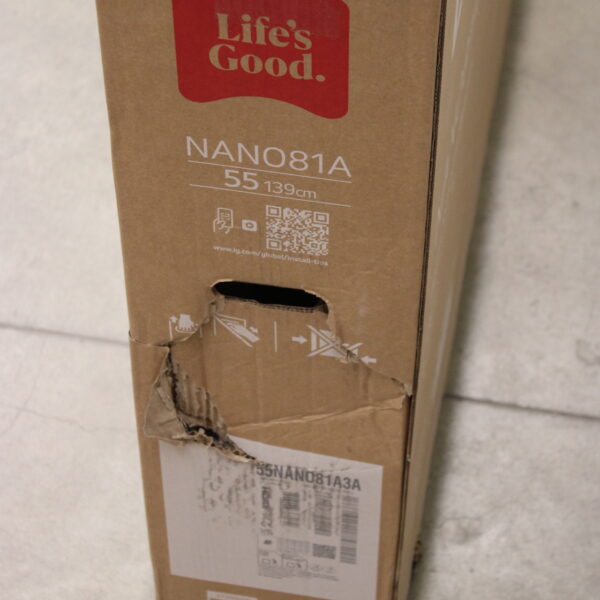 SALE OUT. | SALE OUT. LG 55NANO81A3A | 55 | Smart TV | webOS 25 | UHD | DAMAGED PACKAGING