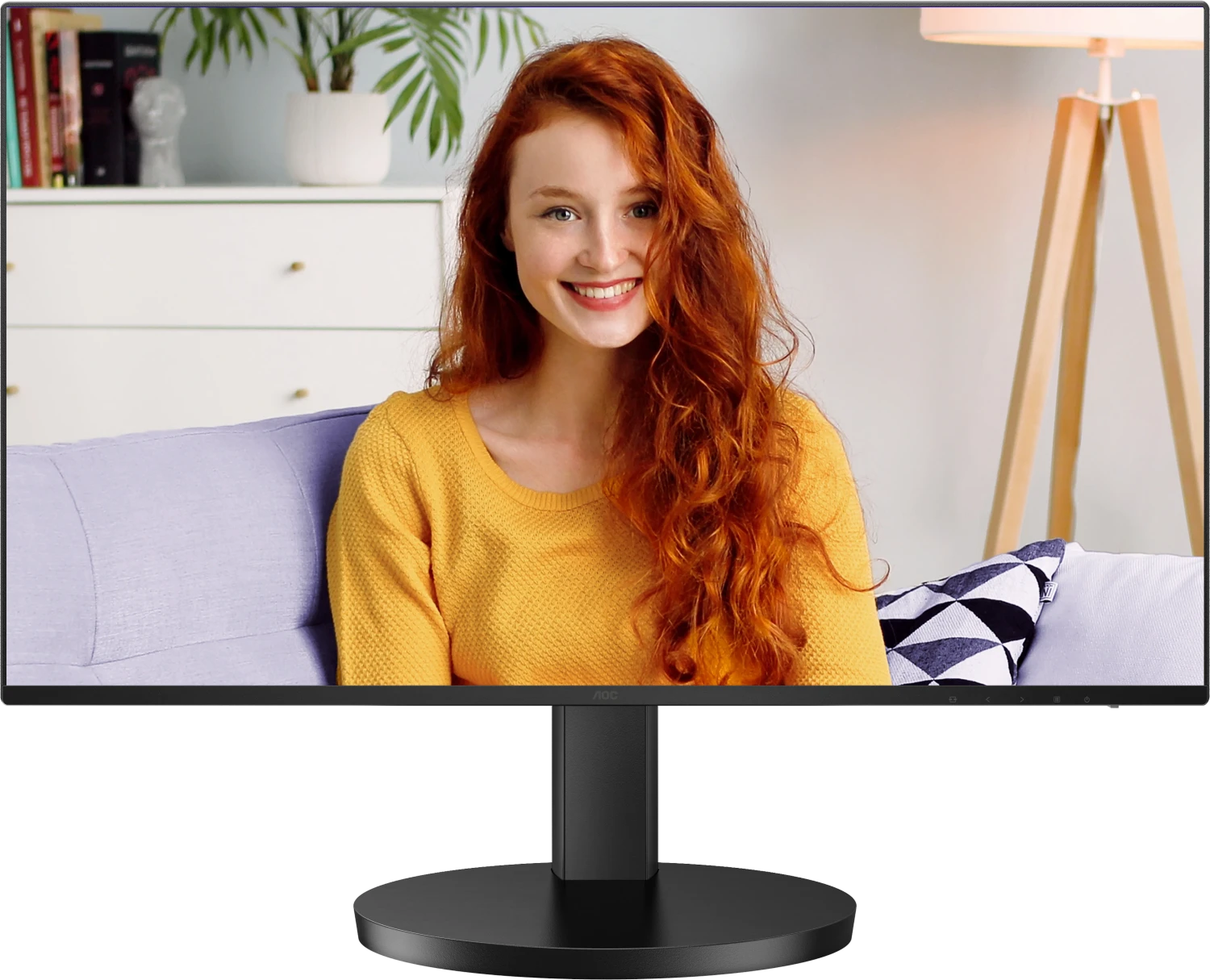 AOC 24B3CF2 | 23.8 " | IPS | FHD | 16:9 | 120 Hz | 4 ms | 1920 x 1080 pixels | 300 cd/m² | HDMI ports quantity 1 | Black - Image 4